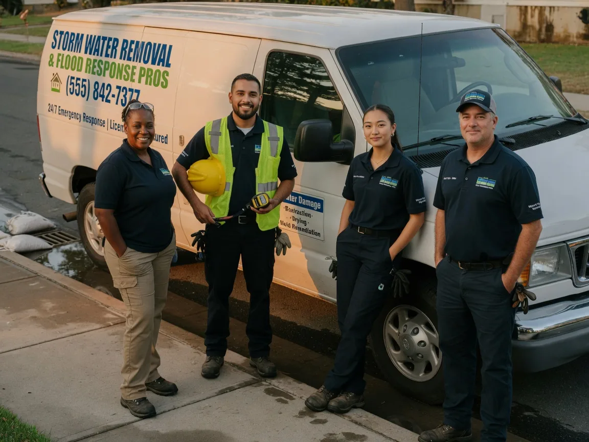 Storm Damage Water Removal company in Santa Maria, TX