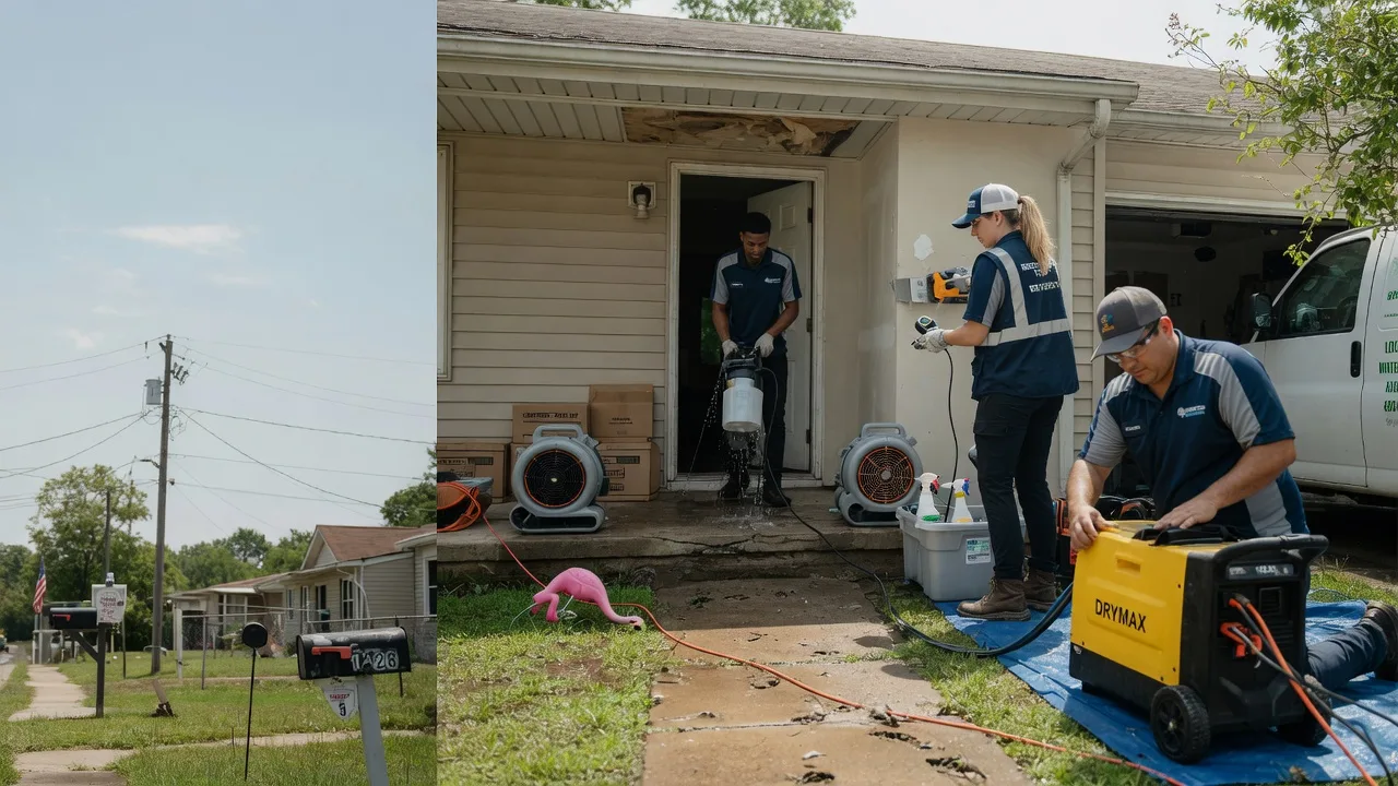 Storm Damage Water Removal in Santa Maria, TX near me